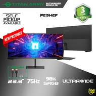 TITAN ARMY 23.3” Slim Ultrawide UWFHD 21:9 75Hz ELED VA Gaming Monitor (P23H2F)-Multitask/Budget/108