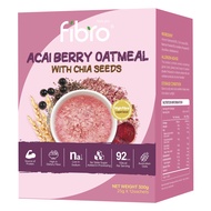 Fibro Acai Berry Oatmeal with Chia Seeds High Fibre Super Bowl 25g X 12 Sachets