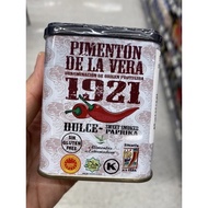 พริกปาปริก้ารมควัน รสหวาน ตรา นายทีนทเวนตี้วัน 75 G. Pimenton De La Vera - Sweet Smoked Paprika ( 1921  Brand )