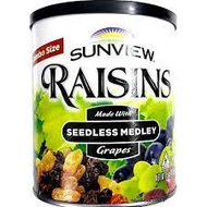 Raisin Sunview American Raisin Sunview Seedless Raisins Mixed 425gr