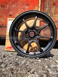 AUTO OPTIONS Thailand CE28 Sport Rim 15x7J 4x100 ET35 CB73.1 - READY STOCK