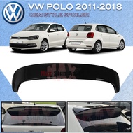 VOLKSWAGEN POLO 2011-2018 REAR BOOT LIP ROOF SPOILER VW POLO MK5 SPOILER POLO HATCHBACK OEM SPOILER 