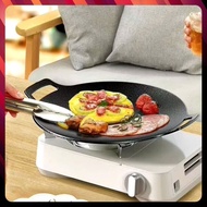 Cast iron pan SIZE 34 - Stone baking pan non-stick pan size 34 cm Korean non-stick stone pan chao da
