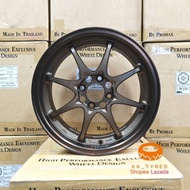 [4PCS] New Sport Rim 15inch Promax Wheels🇹🇭CE28 15X7JJ ET35 4H100 Gold-S