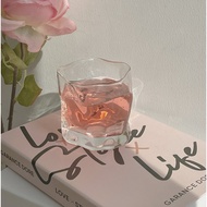 [siggi] YOURA Korean Aesthetic Glass Coffee Drinking Glass/ Korean Coffee Glass Aesthetic/ Korean Ca