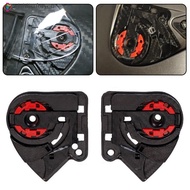 Wishlistforyou Pair Motorcycle Helmet Shield Base Holder Replacement Visor Lock Base Parts Windscree
