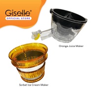 Giselle Orange Juice Maker  / Sorbet Ice Cream Maker Only Compatible with Giselle Slow Juicer - KEA0