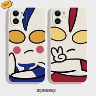 Ultraman Phone case iPhone14 Apple 13pro Cute Couple iphone 6 6S 11 7 8 Se 2020 X XR XS Plus 12mini