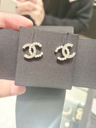 Chanel 耳環 經典 cc logo