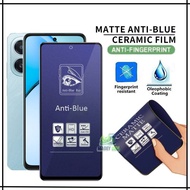 Tempered Glass Ceramic Matte Anti Blue For Oppo A3x A5 Pro 4G A5 Pro 5G A5 A5x A5i Pro A5i A5s 4G A3