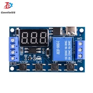 Timer Relay Time Delay Relay DC 6-30V Delay Controller Board Trigger Delay Switching Relay Module with LCD Display