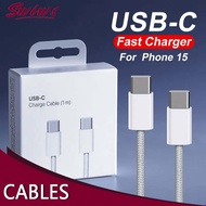 <Swiws>สายชาร์จไอโฟน สายชาร์จเร็ว PD 60W USB C TO Type-C สำหรับ iPhone 15 PROMAX 15 15PLus สาย USB-C