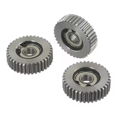 3pcs Electric Bicycle Gears With Bearings Copper 36T E-bike Wheel Hub Motor Planetary Gears For Bafa