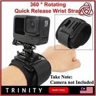 Wrist Sport Camera 360 Degree Rotating Wrist Hand Band Mount Holder GoPro 9/8/7/5 Insta360 DJI OSMO 