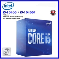 Intel® Core i5-10400 / i5-10400F Processor 12M Cache, 2.9GHz (Max Turbo Up To 4.30 GHz)