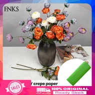 [Ready stock]  Diy Paper Flowers Vibrant Crepe Paper for Diy Crafts Fade-resistant Flowers Decorations Southeast Asian Favorite