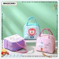 MAGICIAN1 Cartoon Lunch Bag, Portable Lunch Box Accessories Insulated Lunch Box Bags,   Cloth Thermal Bag Tote Food Small Cooler Bag