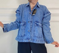 Jaket Jeans Wanita OVERSIZE Korean Style Joza