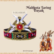 TRADITIONAL DAYAK ACCESSORIES ACCESSORIES KALIMANTAN DAYAK STEAM COSTUMES DAYAK CROWN KALIMANTAN SUK