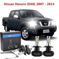 Nissan Navara (D40) 2007 - 2014(Head Lamp) H4 LED Light Car Headlight Auto Head light Lamp 6000k Whi
