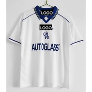 1998/00 Chelsea Away Retro Soccer Jersey Football Vintage Jersey Custom T-shirt