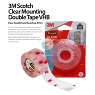 Double Tape Busa 3M SCOTCH 4010C Clear VHB 21mm x 2M Strong 4.5Kg