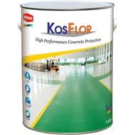 5L KOSSAN ( KOSFLOR EPOXY ) WATERPROOF FLOOR CAR PARK FLOOR COATING / SPORT COURT FLOOR PAINT EPOXY Floor Paint