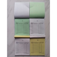 2PLY NOTES, CASH NOTES, SMALL NOTES SIZE 10 X 13,5 CM