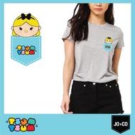 Tsum Tsum Alice In The Wonderland Shirt 100% Cotton Unisex Shirt