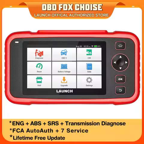 Launch X431 CRP123I V2.0 Car Diagnostic Tools ABS SRS Engine AT 4 System with 7 Service Lifetime Fre
