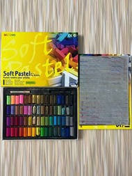 MUNGYO 韓國牌子 64色 鮮艷顏色 專業油粉彩 soft pastel 柔粉彩 畫畫 寫生 視覺藝術 DSE 小朋友藝術 小學生 中學生 藝術生必備