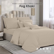 AKEMI Affinity Sage Box Fitted Bedsheet Set 880TC (Super Single/Queen/King)