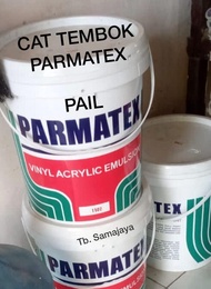 CAT TEMBOK PARMATEX PAIL . TIDAK LUNTUR . KHUSUS GOJEK GRAB-The Paint Spot