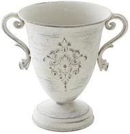 Royal Arden 71829 Iron Planter, Distressed Gray