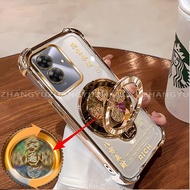 Case For Realme C61 C63 Narzo N63 phone case new good luck magnetic bracket Shockproof protective ca