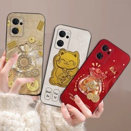 Oppo Reno7 4G / Reno7 Z / Reno 7Z 5G case printed with fortune jade bag, camera protection