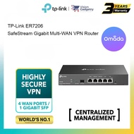 TP-LINK TL-ER7206 SafeStream Gigabit Multi-WAN VPN Router (Up to 4 WAN)