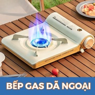 Bếp Gas Tự Động Ngắt An Toàn Bếp Gas Mini Thiết Kế Mỏng Nhẹ Phù Hợp Dã Ngoại Cắm Trại Du Lịch Campin