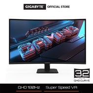 Gigabyte GS32QCA 32' Quad HD Curved VA Gaming Monitor 2K QHD HDR Ready 1440p (165Hz, 1ms, 1500R)