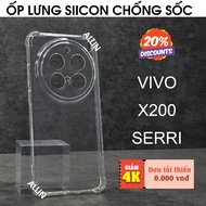 Vivo X200 / X200 Pro / X200 Pro Mini / X200 Ultra transparent silicone shockproof / camera protectio