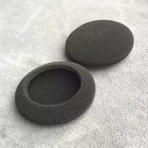 Ear Pads Thicken Foam 55mm Earbud Sponge Cover 5.5cm Headphone Foam Ear Pads For Headphones Logitech