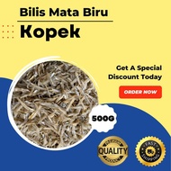 Ikan bilis Mata biru / Ikan bilis kopek/ikan bilis kupas/ bilis Fresh / Sambal Bilis / 500g