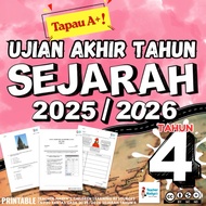 [ PDF SOFTCOPY ] TN220 Modul UASA Tahun 4 Sejarah 2025 2026 Ujian Akhir Tahun