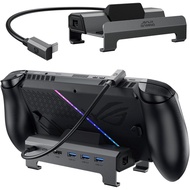 JSAUX Docking Station 4K@120Hz for ROG Xbox Ally X Steam Deck OLED Legion Go 2 100W Dock HDMI Hub