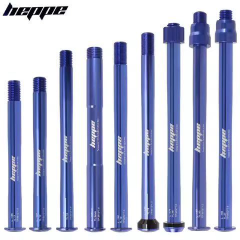 MTB Road Bike Blue Thru Axle 12x100/110 15X100/110 Front Fork Shaft Skewer Rear Hub Thru Axle 12x142