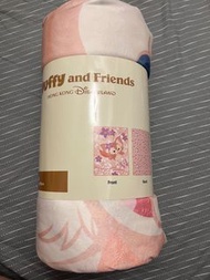 香港迪士尼 Duffy and Friends 毛毯