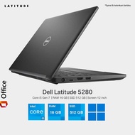 12.5" Dell Latitude 5280 7th Gen 5290 Core i5-8th Generation Laptop Intel Core i5 Thin & Light HD La