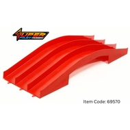 TAMIYA  69570 MINI 4WD CIRCUITMINI 4WD JAPAN CUP JUNIOR CIRCUIT SLOPE SECTION SET (RED)