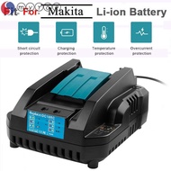MYROE Battery Charger Durable Electrical Drill Tool Accessories Cable Adaptor for Makita 14.4V-18V BL1830 BL1840 BL1850
