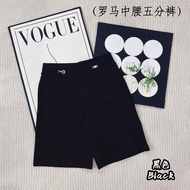(SIXTY EIGHT BRAND) MLXL Womens high waist mid-length pants -SE6181